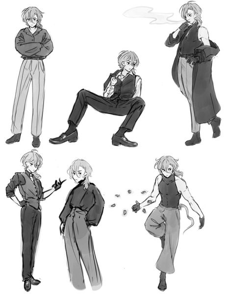 Chuuya Reference, Chuuya Casual Clothes, Chuuya Nakahara Inspired Outfit, Chuuya Inspired Outfit, Holding Orb Reference, Chuuya Nakahara Clothes Style, Chuuya Modern Au, Chuuya Cute Fanart, Chuuya Nakahara