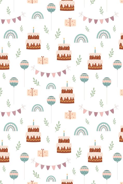 Birthday Pattern, Surface Pattern Design Inspiration, Pillow Boxes, Pattern Design Inspiration, Box Patterns, Craft Classes, Pillow Box, Birthday Background, Dinosaur Birthday