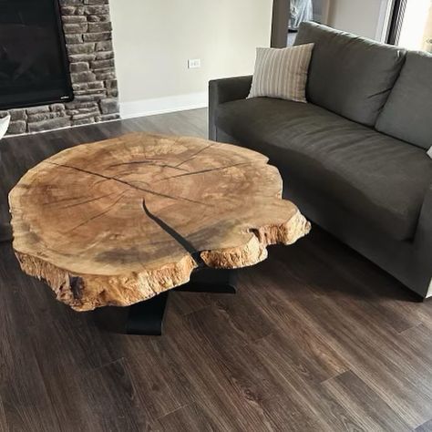 Cute little coffee table we recently delivered to a local client! Tree Slice Coffee Table, Thick Wood Coffee Table, Living Edge Coffee Table, Live Edge Round Coffee Table, Wood Slice Coffee Table, Tree Trunk Coffee Table, Tree Coffee Table, Log Coffee Table, Tree Trunk Table