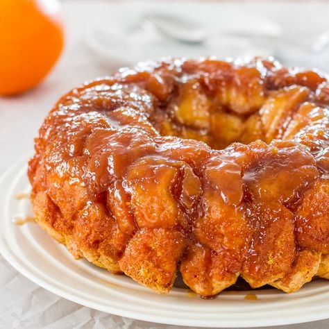 Orange Monkey Bread, Cream Cheese Monkey Bread, Casserole Bread, Decadent Breakfast, Orange Bread Recipe, Souvlaki Recipe, Lost Recipes, Orange Monkey, Jo Cooks