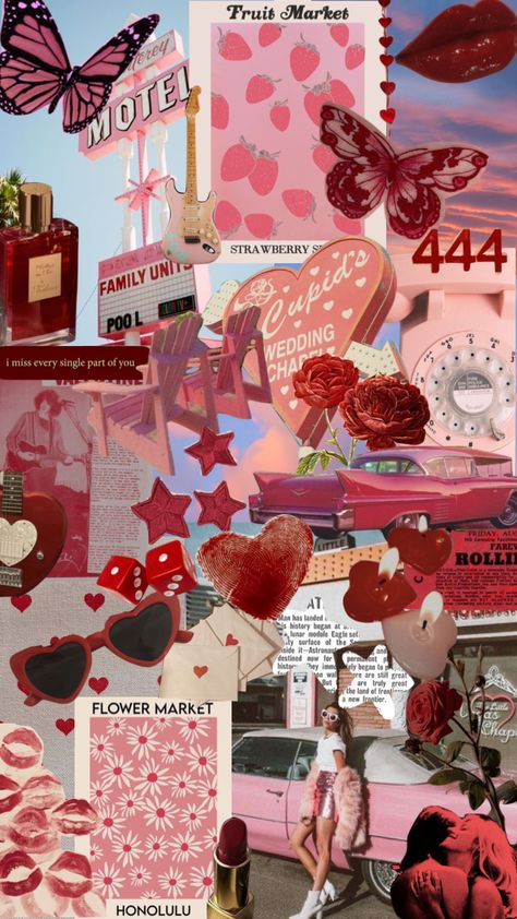 #pink #valentine #red #valentinesday #redaesthetic #moodboard #aesthetic #collage #vintage 50s Valentines Aesthetic, Retro Valentines Aesthetic Wallpaper, Red And Pink Aesthetic Vintage, Pink Velvet Aesthetic, Valentine Mood Board, Valentines Aesthetic Vintage, Valentines Day Aesthetic Vintage, Retro Valentines Aesthetic, Vintage Valentines Aesthetic