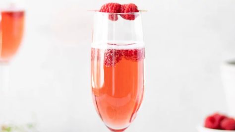 Ina Garten Cocktail Recipes, Prosecco Punch, Pink Vodka, Best Ina Garten Recipes, Ina Garden, Vodka Collins, Barefoot Contessa Recipes, Raspberry Cocktail, Rose Sangria