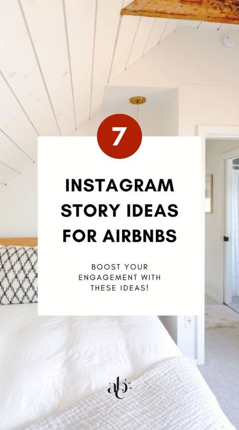 Are you an AirBNB host struggling to come up with engaging content for your short-term rental marketing efforts? Look no further than these 7 creative AirBNB Instagram story ideas. From sharing guest testimonials to providing a sneak peek of upcoming updates to your property, these ideas are sure to capture the attention of your audience and generate more bookings for your listings. Ideas For Airbnb, Rental Business, Vacation Rental Business, Instagram Marketing Strategy, Instagram Content Ideas, Vacation Rental Host, Instagram Post Ideas, Airbnb House, Airbnb Design