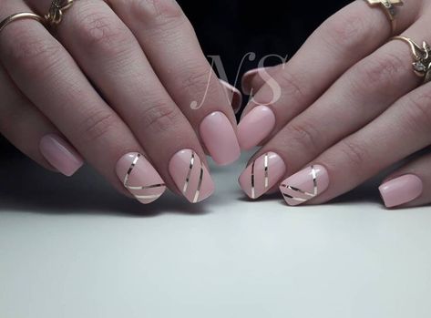 Tape Nail Art Designs, Tape Nail Designs, Tape Nail Art, Mint Nails, Bridesmaids Nails, Square Nail Designs, French Manicure Nails, Nail Tape, Manicure Nails