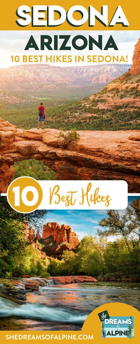 Hiking Arizona, Backpacking Checklist, Sedona Hikes, Arizona Living, Visit Sedona, Arizona Vacation, Usa Roadtrip, Arizona Road Trip, Hiking Trips