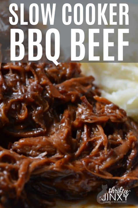 Bbq Beef Crockpot, Bbq Roast Beef, Slow Cooker Bbq Beef, Bbq Beef Sandwiches, Beef Barbecue, Crockpot Roast Recipes, Pot Roast Crock Pot Recipes, Bbq Roast, Perfect Roast