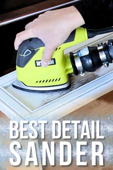 Best Detail Sander Detail Sander, Hand Sander, Clean Workspace, Shop Vacuum, Dust Extractor, Shop Vac, Must Have Tools, Dust Collection, Diy Stuff