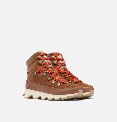 Women's Kinetic™ Conquest Boot | SOREL Cute Hiking Boots, Erin Go Braugh, Hiker Style, Sorel Kinetic, Sorel Boots Womens, Hiking Trips, Best Walking Shoes, November 1st, Women In Boots