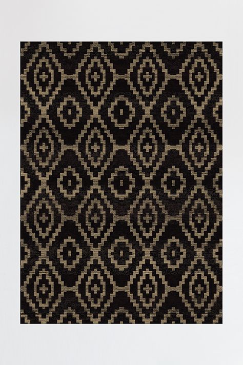 Diamond Trellis Black Rug Sport Decor, Diamond Trellis, Ruggable Rug, Teal Rug, Yellow Rug, Rugs Size, Perfect Rug, Black Rug, Washable Area Rugs