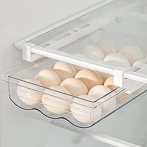 Storing Eggs, Rolling Drawers, Refrigerator Sizes, Fridge Drawers, Drawer Bins, Broken Egg, Egg Container, Fridge Shelves, Fridge Organisers