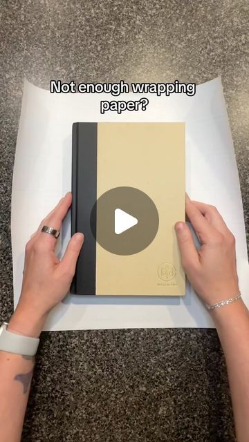 Nikki - Wrappin Queen on Instagram: "My all time favorite gift wrapping hack! #giftwrapping #wrappinqueen" Book Gift Wrapping Ideas, Book Wrapping Ideas, Wrapping Techniques, Gift Wrapping Techniques, Gift Wrapping Bows, Wrapping Gifts, Wrapping Ideas, July 3, I Am A Queen