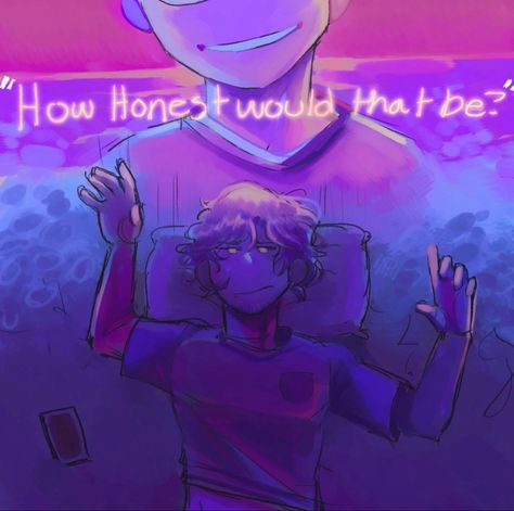 Heat Waves Fanart, Pretty Movie, Heat Waves, Dream Artwork, Dysfunctional Family, Neon Aesthetic, Minecraft Fan Art, Comic Page, Dream Art