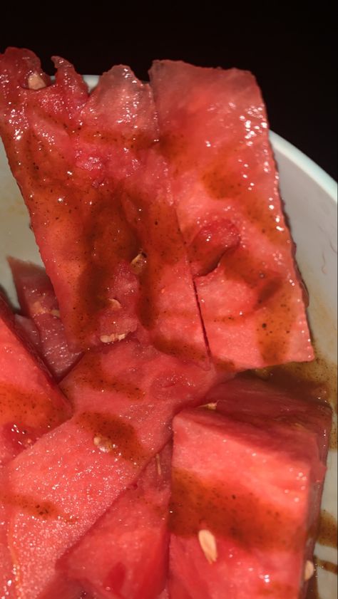 Watermelon Chamoy, Spicy Snacks, Food Fruit, Random Stuff, Watermelon, Snacks, Fruit, Drinks, Quick Saves