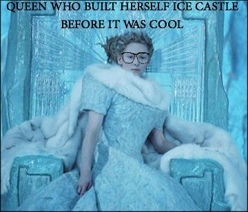 Queen built herself an ice castle before it was cool. Jadis The White Witch, The White Witch, World Book Day Costumes, Hate Christmas, Book Day Costumes, Which Witch, White Witch, Tilda Swinton, Chronicles Of Narnia