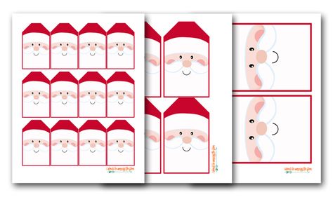 Free Printable Santa Gift Tags, Santa Gift Tags Printable, Santa Gift Tag, Free Christmas Tags Printable, Teacher Encouragement, Christmas Present Tags, Free Printable Christmas Gift Tags, Christmas Gift Tags Free, Large Gift Tags