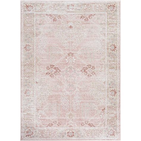 Bungalow Rose St Oriental Pink Area Rug & Reviews | Wayfair Taupe Rug, Benjamin Moore Colors, Cream Area Rug, Pink Area Rug, St Tropez, Traditional Area Rugs, Contemporary Area Rugs, Pink Rug, Area Rugs For Sale