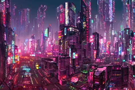 stunning panorama of neo-tokyo, a futuristic cyberpunk | Stable Diffusion | OpenArt Tokyo Cyberpunk, Tokyo Skyline, Futuristic Cyberpunk, Masamune Shirow, Neon Noir, Neo Tokyo, Tokyo Night, Neon Nights, Cyberpunk City