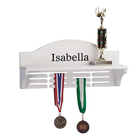 Miles Kimball Personalized Medal and Trophy Holder, Black... https://smile.amazon.com/dp/B07H5JFSL4/ref=cm_sw_r_pi_dp_U_x_ZdYBCb6X23RWJ Trophy Shelf, Trophy Display, Room Organisation, Award Display, Medal Holder, Coffee Pod Holder, Medal Holders, Red Black Green, Medal Hanger