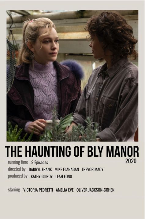 The Haunting Of Bly Manor, Haunting Of Bly Manor, Poster Polaroid, White Backround, Oliver Jackson Cohen, Indie Movie Posters, Tv Poster, Film Polaroid, Bly Manor