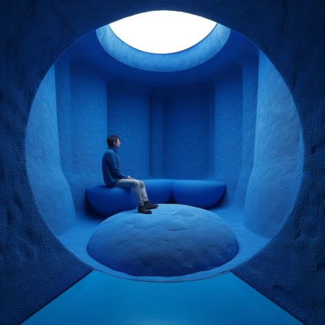 Adult Sensory Room, Meditation Space Architecture, Contemplation Space, Zen Interiors, Open Space Office, Conference Venue, Take Five, Office Space Design, Artist Branding