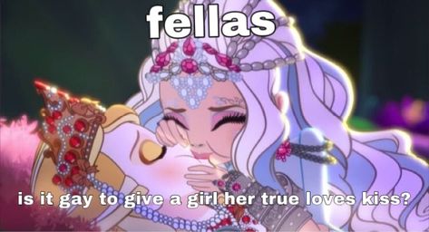 Ever After High Apple X Darling, Darling Ever After High, Darling X Apple, Apple And Darling, Apple X Darling, Ever After High Memes, Everafter High, Arte Monster High, Ever After High