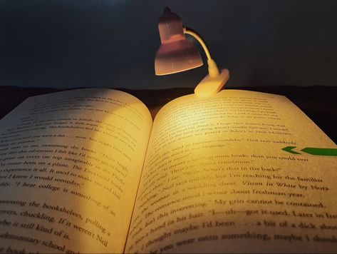 Book aesthetic book photography Book Light Aesthetic, Yellow Reading Aesthetic, Books Aesthetic Light, Clip On Reading Lamp, Mustard Readinf Lamp, Book Lamp, Book Lights, Reading Lamp, Reading Light