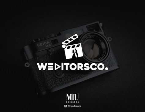 It is a Logo of a Wedding Photography and Film Making. Film Making, Branding Logo Design, Graphic Design Branding, Leica, Branding Design Logo, A Logo, Design Branding, Filmmaking, Logo Branding