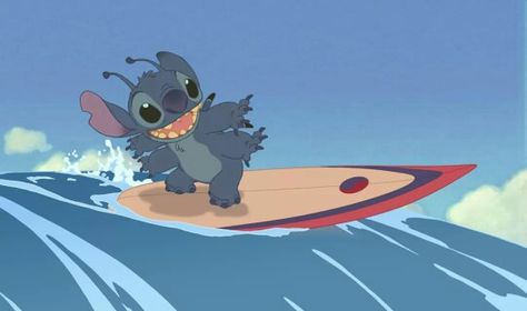 Surfing Stitch Lilo Y Stitch, Lilo Et Stitch, High Road, Disney Facts, Art Disney, Disney Life, Disney Lilo, To Infinity And Beyond, Disney Quotes