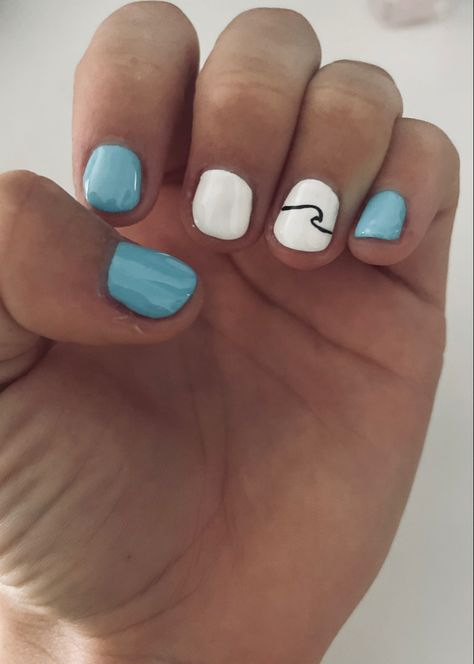 Hawaii Nails, Bracelet Inspo, Simple Gel Nails, Cute Summer Nails, Vacation Nails, Beach Nails, Gel Nail Designs, Cute Acrylic Nails, Nail Ideas