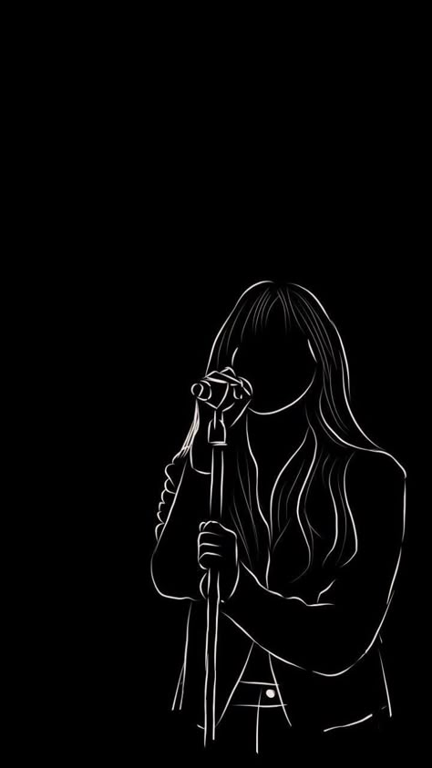 Black Dark Wallpaper, Capcut Logo, Black Skulls Wallpaper, Skulls Wallpaper, Black Background Painting, Story Wallpaper, Instagram Highlights Icons, Dark Music, Woman Graphic