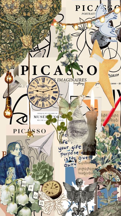 picssso #picasso #art #collageart Picasso Collage Art, Picasso Collage, Collage Inspiration, Picasso Art, Create Collage, Creative Play, Aesthetic Art, Collage Art, Geometric Shapes