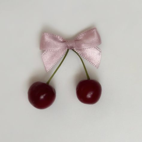 Cherry Coquette Aesthetic, Cherry Moodboard, Cherry Stuff, Cherry Vibes, Gif Ig, Cherry Vintage, Coquette Bows, Cherry Baby, Pretty Jewelry Necklaces