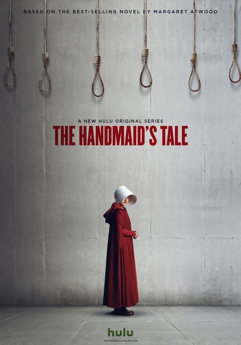 The Handmaid's Tale Book, A Handmaids Tale, Handmade Tale, Handmaids Tale, The Handmaid's Tale, Series Poster, Dystopian Novels, Elisabeth Moss, Tales Series