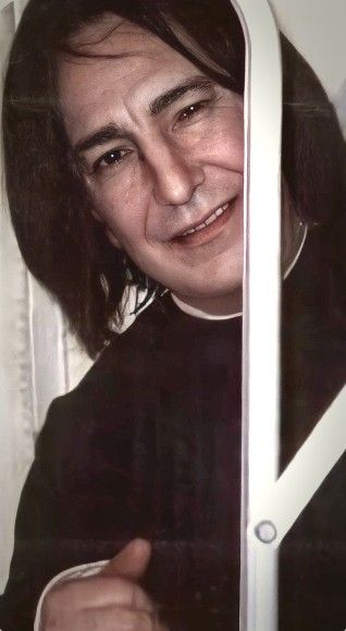 Severus Snape Smiling, Snape Smiling, Alan Rickman, Severus Snape, Books