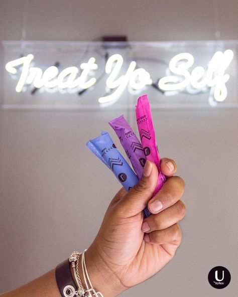 U by Kotex (United States) on Instagram: “This moment of self-care brought to you by Click® – the # 1 compact tampon. Go on and #TreatYourself during your period! 💕  #OnMyPeriod…�” Kotex Tampons, Period Problems, Food Prep, Tampon, Baby Food, 404 Error, Treat Yourself, This Moment, Go On