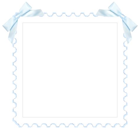 Wallpaper Template Aesthetic, White Border, Blue Border, Rentry Pngs, Blue Template, Blue Frame, Square Background, Rentry Borders Transparent, Blue Bow Wallpaper Laptop