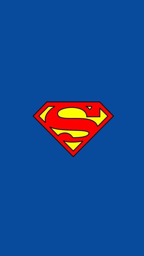 Superman!!!!!!!!!! <3 Cool Superman Wallpapers, Superman Logo Wallpaper, Superman Hd Wallpaper, Logo Superman, Marvel Phone Wallpaper, Superman Artwork, Superman Wallpaper, Hero Logo, Dc Comics Wallpaper