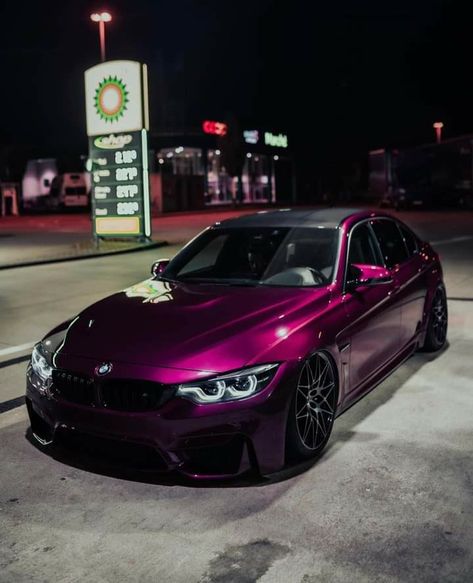 Dark Purple Car Wrap, Wrap Colors For Cars, Midnight Purple Car Wrap, Purple Wrapped Car, Cool Car Colors, Wrapped Cars Ideas, Car Wraps Ideas, Bmw Wrapped, Purple Car Wrap