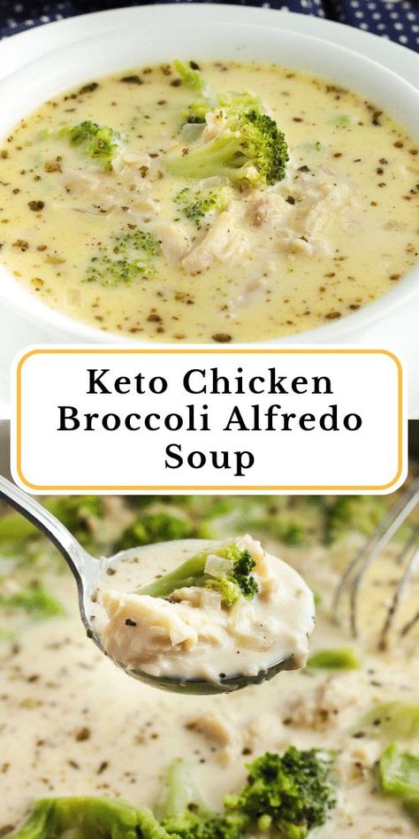 Chicken Alfredo Soup, Alfredo Soup, Keto Chicken Alfredo, Keto Comfort Food, Low Carb Soup Recipes, Keto Soup, Low Carb Soup, Perfect Keto, Low Carb Diet Recipes