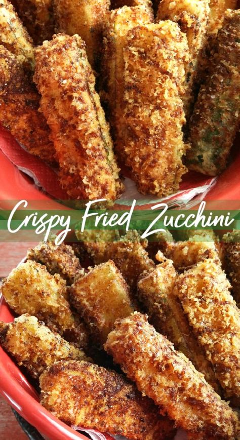 Fried Zucchini Recipe Easy Oven, Italian Fried Zucchini Recipe, Breaded Zucchini Fried, Fried Zucchini Recipe Easy, Crispy Fried Zucchini, Greek Picnic, Zucchini Spears, Fried Zucchini Recipe, Oven Fried Zucchini