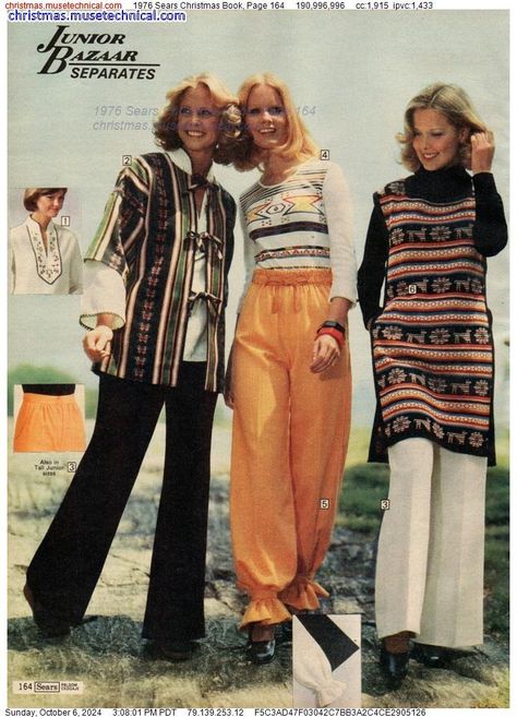 1970 Hair, 1976 Fashion, Silly Shirt, Vogue Vintage, 70 Fashion, Sears Catalog, 1970's Fashion, 60s And 70s Fashion, Seventies Fashion