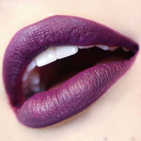 Violet Lipstick, Mal Bertha, Colourpop Lippie Stix, Sarah Sanderson, Lip Art Makeup, Nice Lips, Purple Lips, Purple Lipstick, Lipstick Art