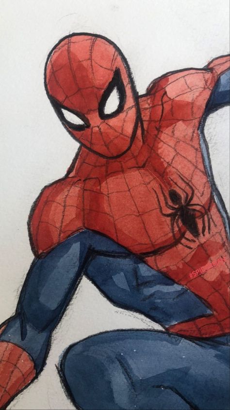 Spiderman Sketches, Spiderman Painting, Marvel Art Drawings, Naruto Painting, Simpsons Drawings, Emoji Drawings, Spiderman Drawing, Spiderman Theme, Spiderman Art Sketch