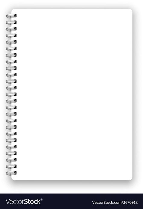 Notebook Png For Editing, Amazon Kdp Low Content, Notebook Png, Kdp Low Content, Low Content Books, Graphic Design Mockup, White Notebook, White Page, Notebook Templates