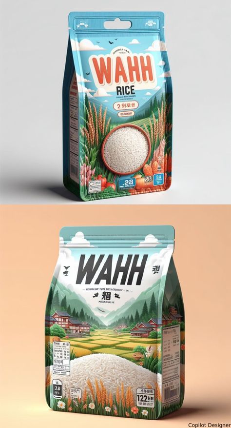 Best 80+ Rice Packaging Design Inspirations | Creative Grain Solutions Grains Packaging Design, Rice Packaging Design Creative, Chocolate Box Packaging Design, Bake Packaging, Rice Packaging Design, 70s Aesthetic Wallpaper, The Best Rice, Sugar Packaging, Rice Packaging