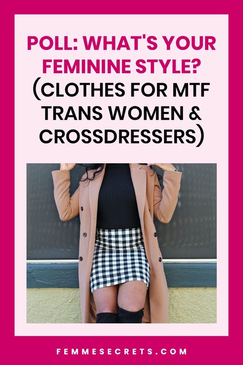 Crossplay Mtf, Different Feminine Aesthetics, Trans Fashion Women, Trans Clothing Tips Mtf, Trans Clothing, Feminine Outfits For Men, Trans Clothes, Trans Women Fashion, Trans Femme Fashion