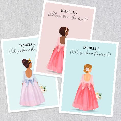 flower girl proposal card Bridal Shower Photo Prop, Flower Girl Card, Flower Girl Proposal, Bridal Shower Photos, Bridesmaid Thank You, Photo Booth Frame, Bridal Shower Welcome Sign, Junior Bridesmaid, Bridal Shower Decorations