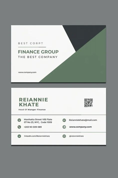 Corporate Name Card Design, Finance Business Card Design, Business Name Card Design, Financial Business Card, Best Visiting Card Design, Finance Business Card, Business Card Corporate, Corporate Visiting Card, Visiting Cards Design Creative Business