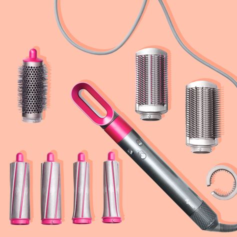 Dyson Hair Wrap, Curl Hair Without Heat, Hair Tool Set, Dyson Hair, Dyson Hair Dryer, Hair Without Heat, Best Curlers, Dyson Airwrap, How To Curl Short Hair