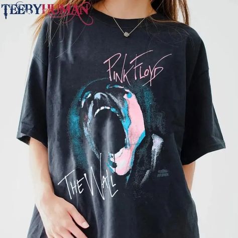 Pink Floyd The Wall, Pink Floyd Fan, Pink Floyd Shirt, Rock Band Shirts, Pink Floyd Wall, Payment Received, Band Shirts, Unisex Tshirt, Pink Floyd